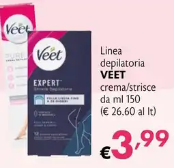 Maxi Supermercati Linea depilatoria VEET crema/strisce offerta