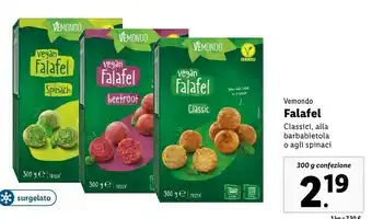 Lidl Falafel classici offerta