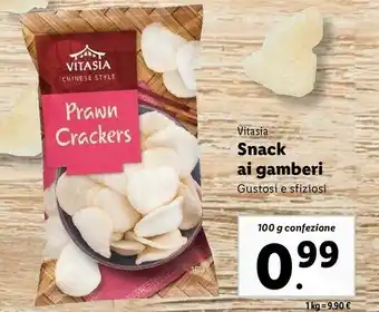 Lidl Prawn crackers 100 g(ml) offerta