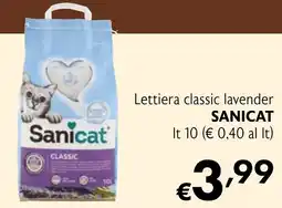Maxi Supermercati Lettiera classic lavender SANICAT offerta