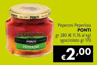 Maxi Supermercati Peperoni Peperlizia PONTI offerta