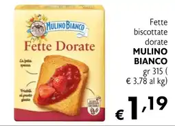 Maxi Supermercati Fette biscottate dorate MULINO BIANCO offerta