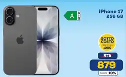 Euronics iPhone 17 256 GB offerta
