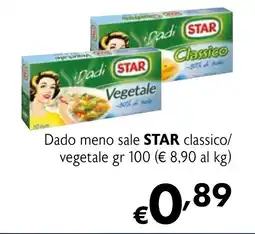 Maxi Supermercati Dado meno sale STAR classico/ vegetale offerta