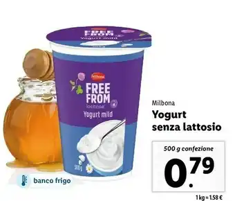 Lidl Yogurt senza lattosio offerta