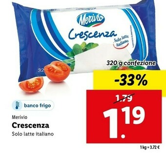 Lidl Crescenza offerta