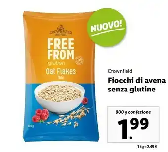 Free from gluten oat flakes