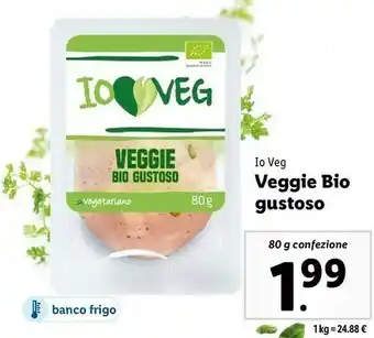 Lidl Veggie bio gustoso offerta