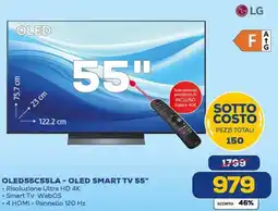Euronics LG OLED55C55LA - OLED SMART TV 55" offerta