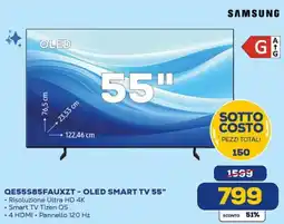 Euronics SAMSUNG QE55S85FAUXZT - OLED SMART TV 55" offerta