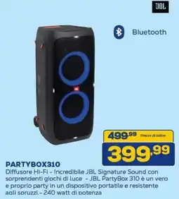 Euronics JBL PARTYBOX310 offerta