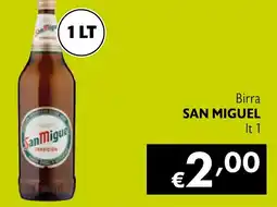 Maxi Supermercati Birra SAN MIGUEL offerta