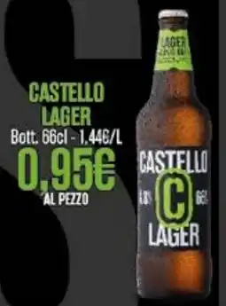 Maxi Supermercati Castello lager offerta