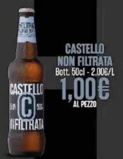 Maxi Supermercati Castello non filtrata offerta