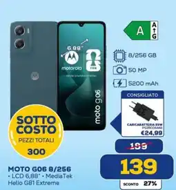Euronics motorola MOTO G06 8/256 offerta