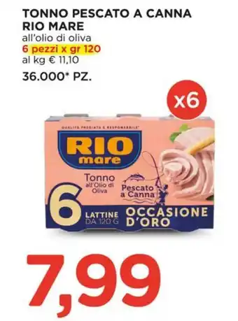 Tonno pescato a canna RIO MARE all'olio di oliva