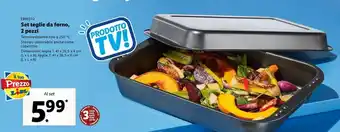 Lidl Ernesto set teglie da forno offerta
