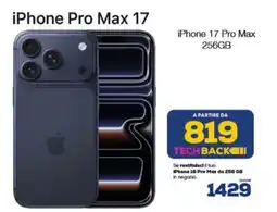 Euronics iPhone Pro Max 17 offerta