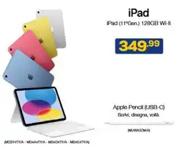 Euronics iPad (11°Gen.) 128GB Wi-fi offerta