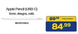 Euronics Apple Pencil (USB-C) offerta
