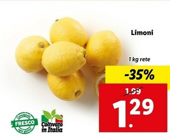 Lidl Limoni offerta