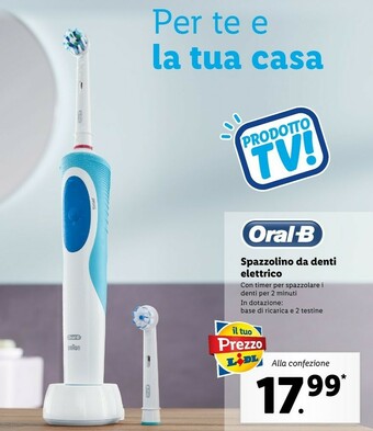 Lidl Spazzolino da denti elettrico offerta