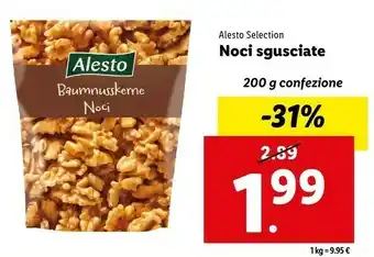 Lidl Bio noci sgusciate offerta