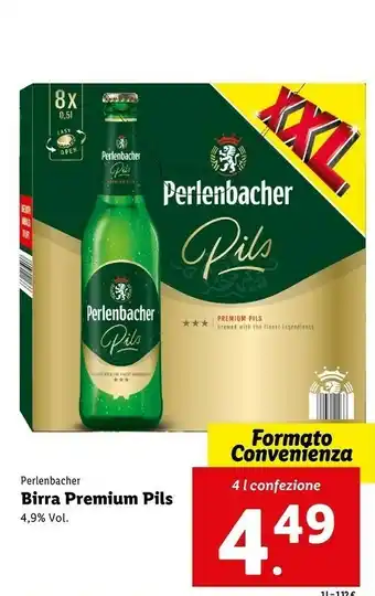 Lidl Premium pils offerta