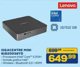 Euronics Lenovo IDEACENTRE MINI 91B20038YD offerta