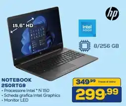 Euronics hp NOTEBOOK 250RTG9 offerta