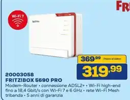Euronics 20003058 FRITZ!BOX 5690 PRO offerta