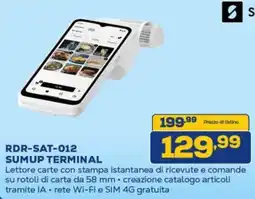 Euronics RDR-SAT-012 SUMUP TERMINAL offerta