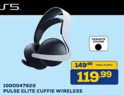 Euronics 1000047820 pulse elite cuffie wireless offerta