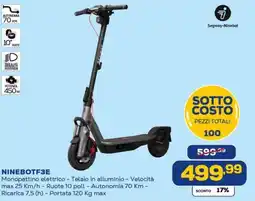 Euronics Segway-Ninebot NINEBOTF3E offerta