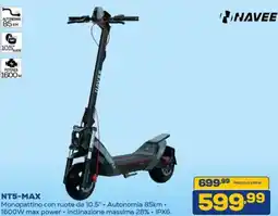 Euronics NAVEE NT5-MAX offerta