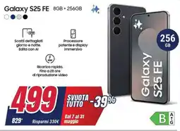 Trony SAMSUNG Galaxy S25 FE offerta
