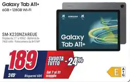 Trony SAMSUNG Galaxy Tab A11+ offerta