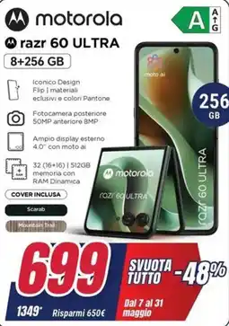 Trony motorola razr 60 ULTRA offerta