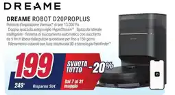 Trony DREAME ROBOT D20PROPLUS offerta