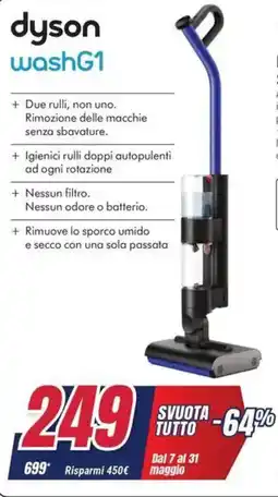 Trony dyson washG1 offerta