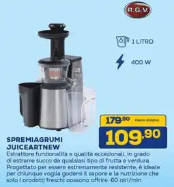 Euronics R.G. V. Spremiagrumi juiceartnew offerta