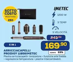 Euronics ARRICCIACAPELLI PRODIGY 11956IMETEC offerta