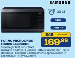 Euronics SAMSUNG FORNO MICROONDE MG32DG4524CGE offerta