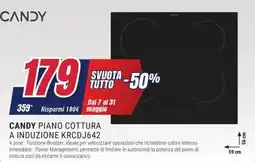 Trony CANDY PIANO COTTURA A INDUZIONE KRCDJ642 offerta