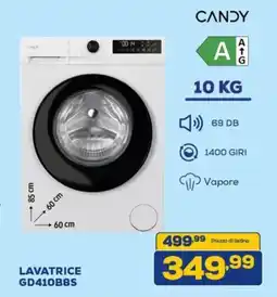Euronics CANDY LAVATRICE GD410B8S offerta