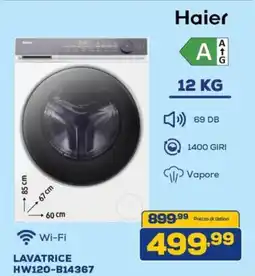 Euronics Haier LAVATRICE HW120-B14367 offerta