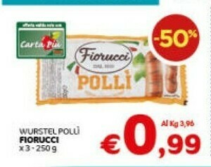 Crai Wurstel di pollo offerta