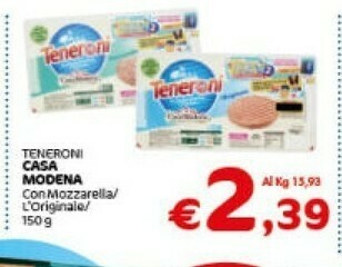 Crai Hamburger offerta