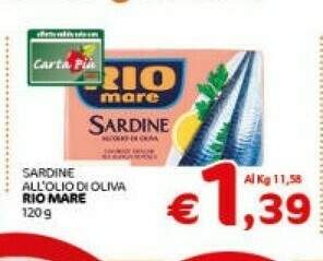 Crai Tonno rio mare offerta