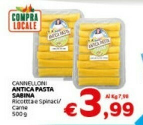 Crai Cannelloni offerta